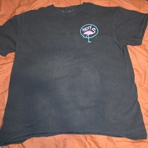 Neff Black Tee with‎ Vibrant Logo